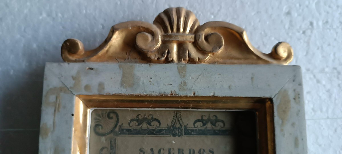 CORNICE ANTICA CARTAGLORIA LUIGI XVI-photo-3