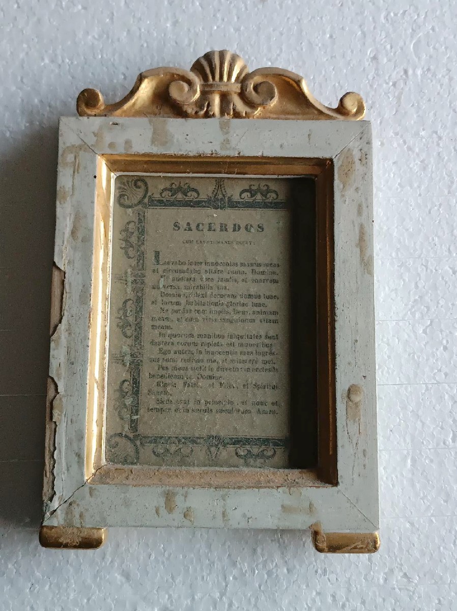 CORNICE ANTICA CARTAGLORIA LUIGI XVI