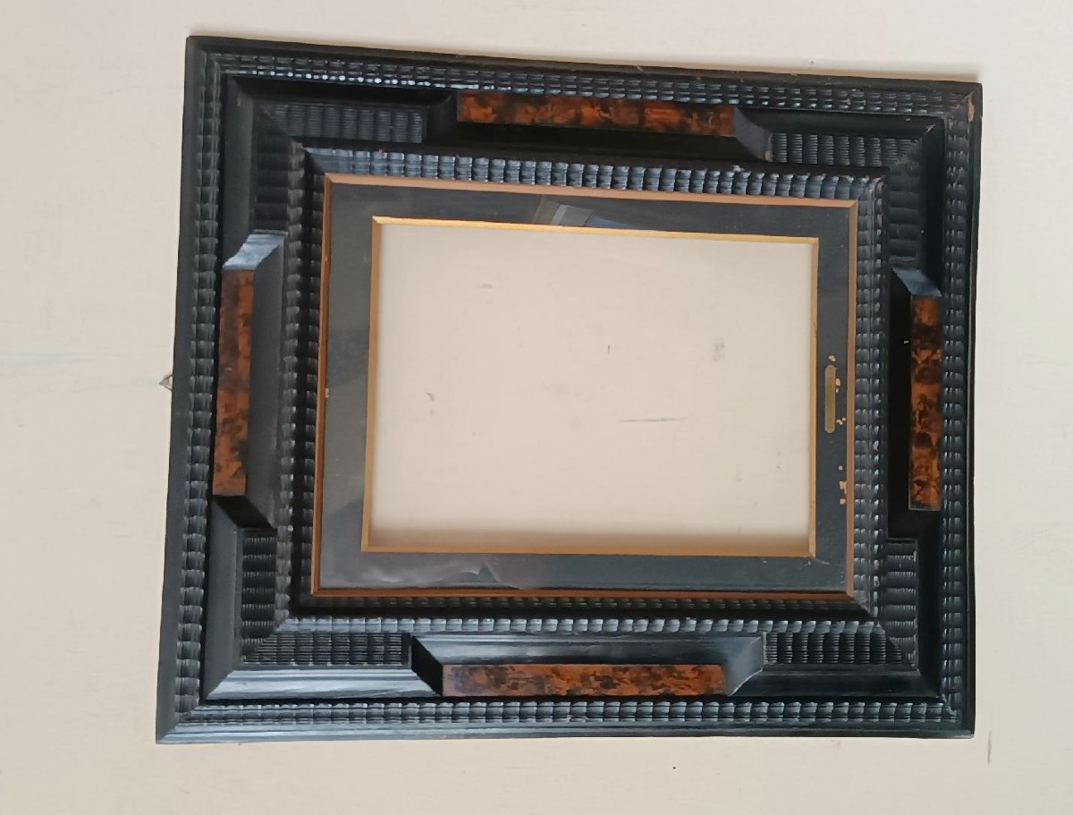 cornice antica guilloche' XIX secolo-photo-2