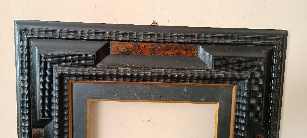 cornice antica guilloche' XIX secolo-photo-4