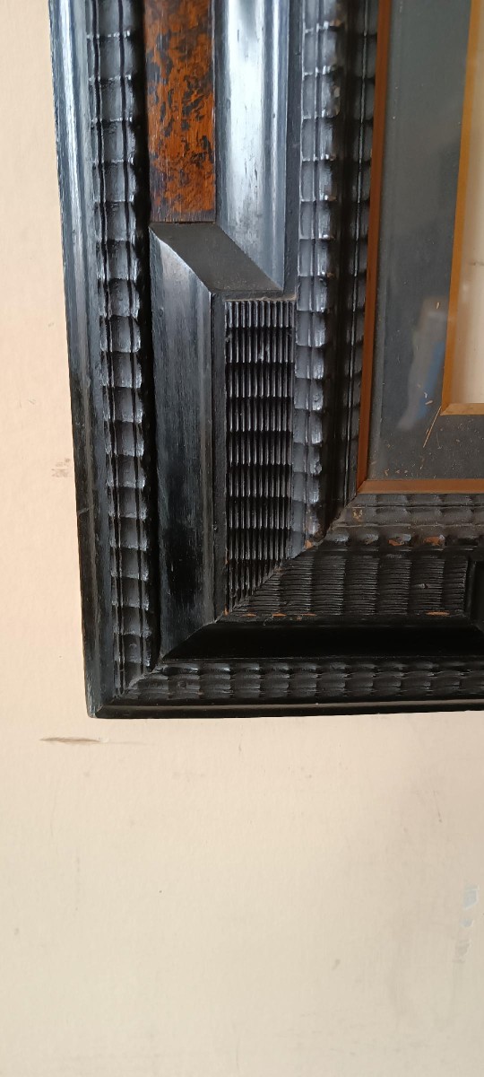 cornice antica guilloche' XIX secolo-photo-1
