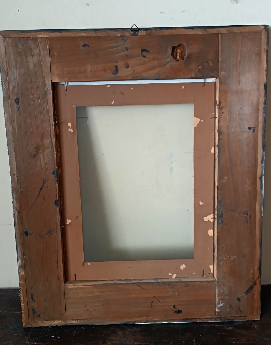 cornice antica guilloche' XIX secolo-photo-2