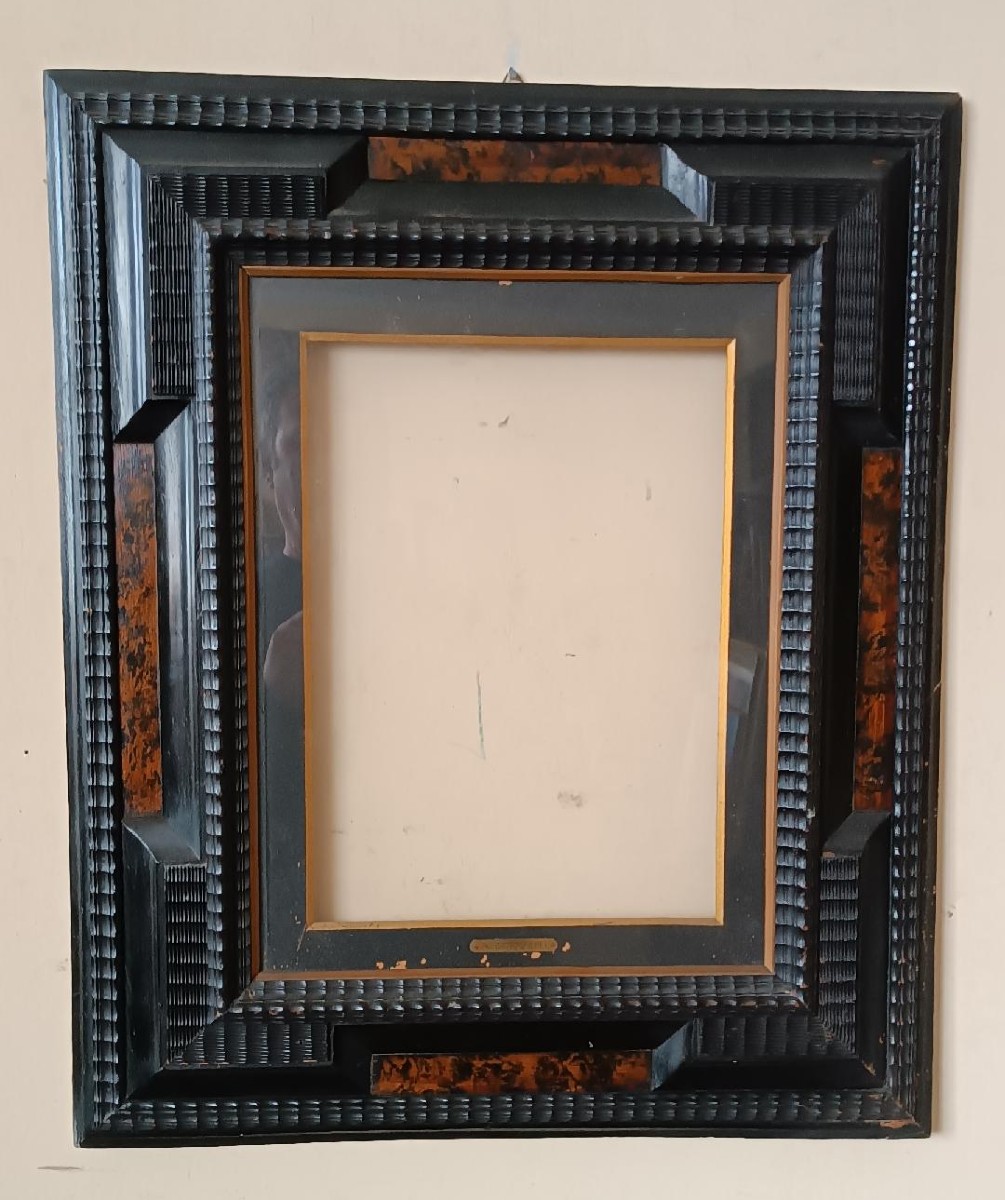 cornice antica guilloche' XIX secolo