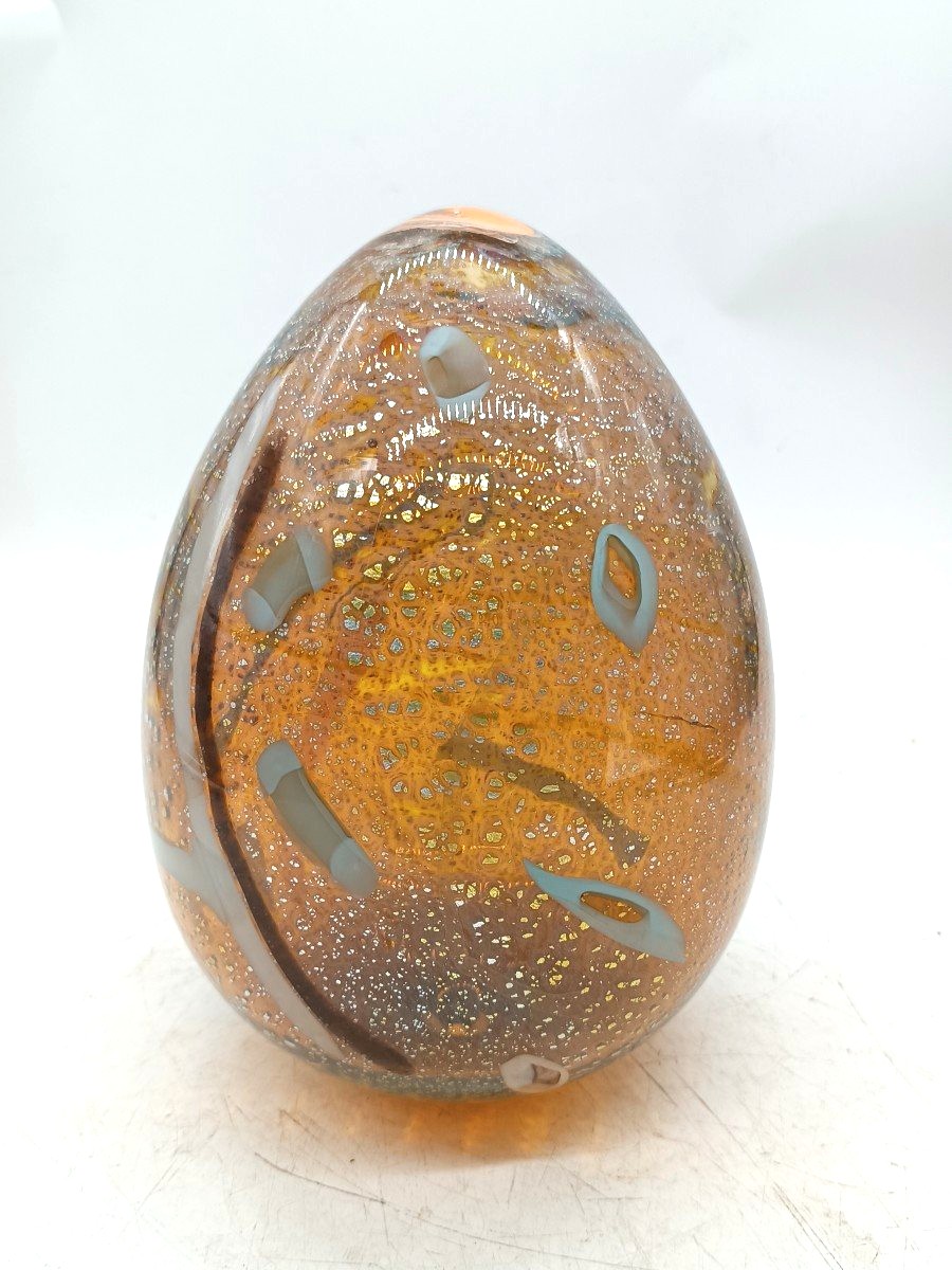 Grande uovo vetro murano anni 60