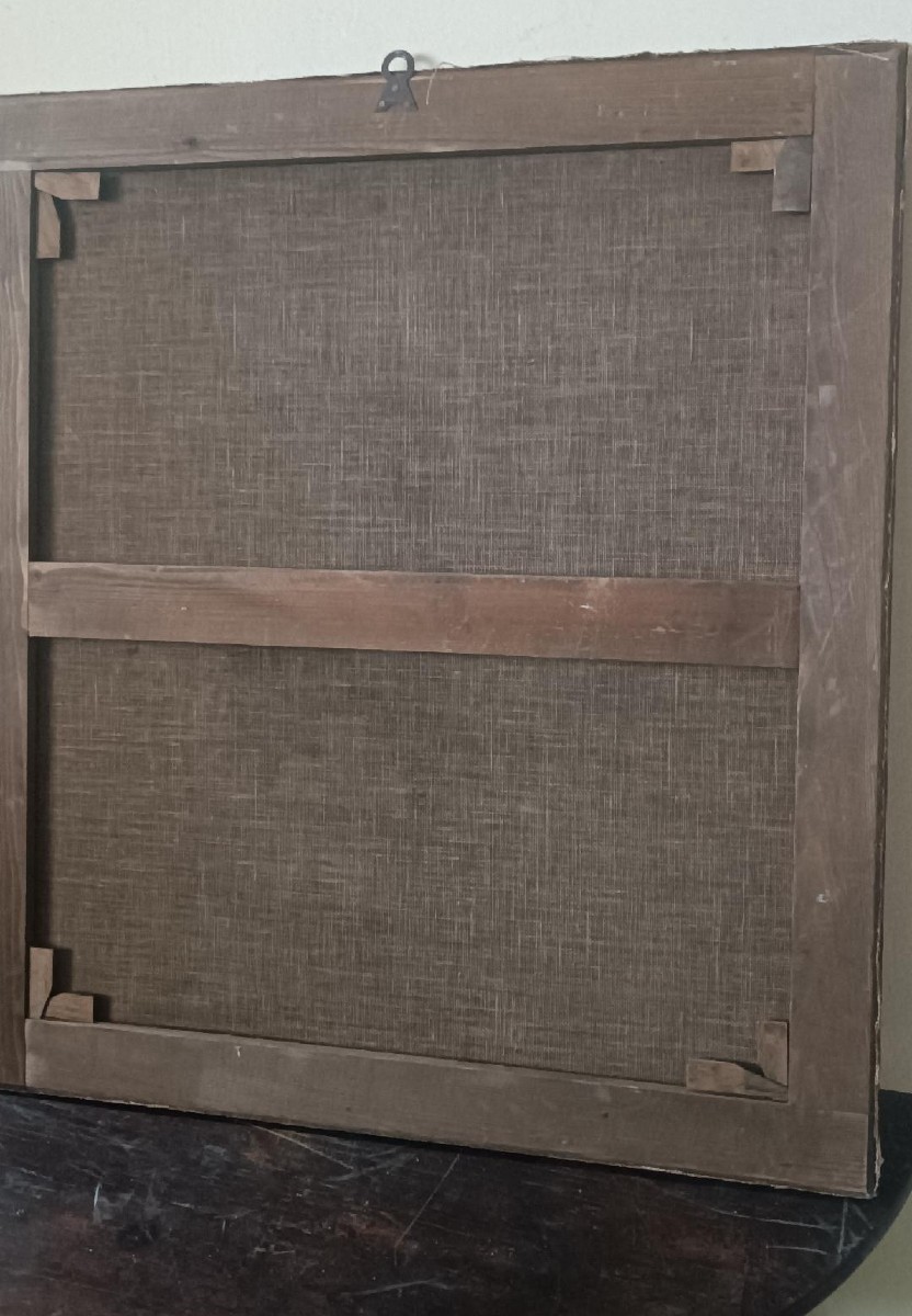 Antico dipinto su tela ritratto prelato ,scuola francese  XVIII secolo-photo-6