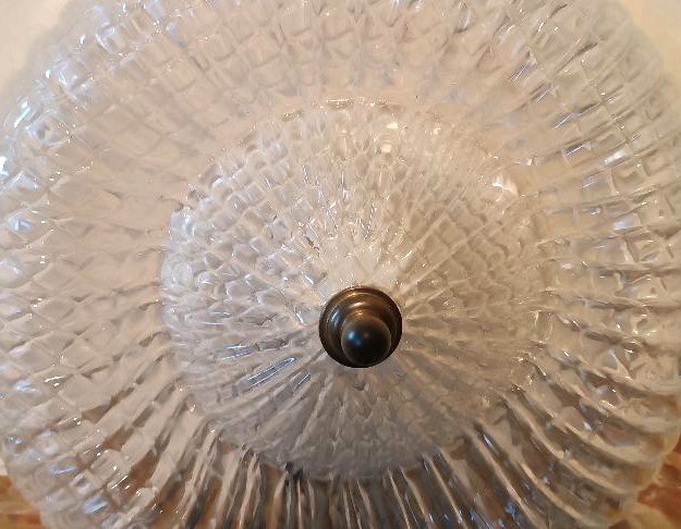 Plafoniera anni 50 lampada da soffitto murano Barovier e toso anni 50-photo-4