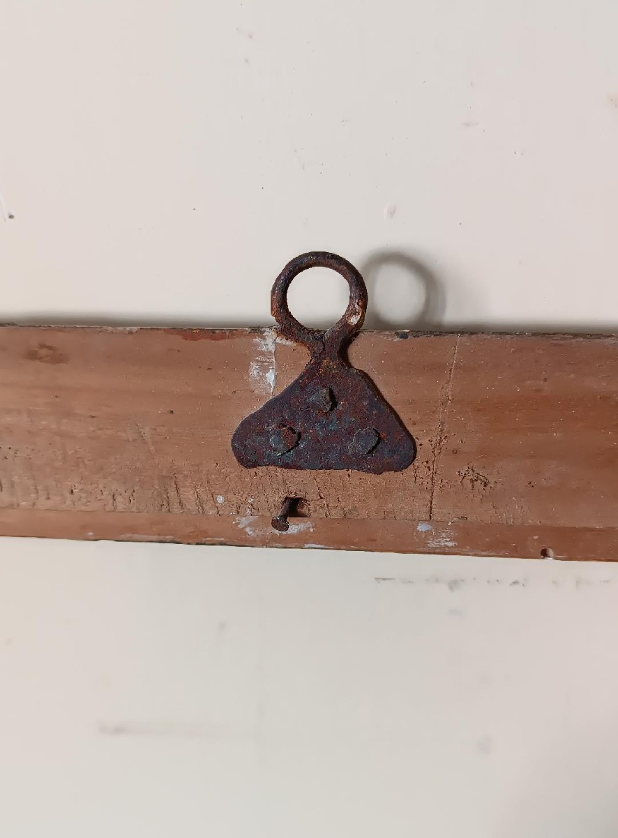 Antica cornice laccata toscana XVIII secolo-photo-4