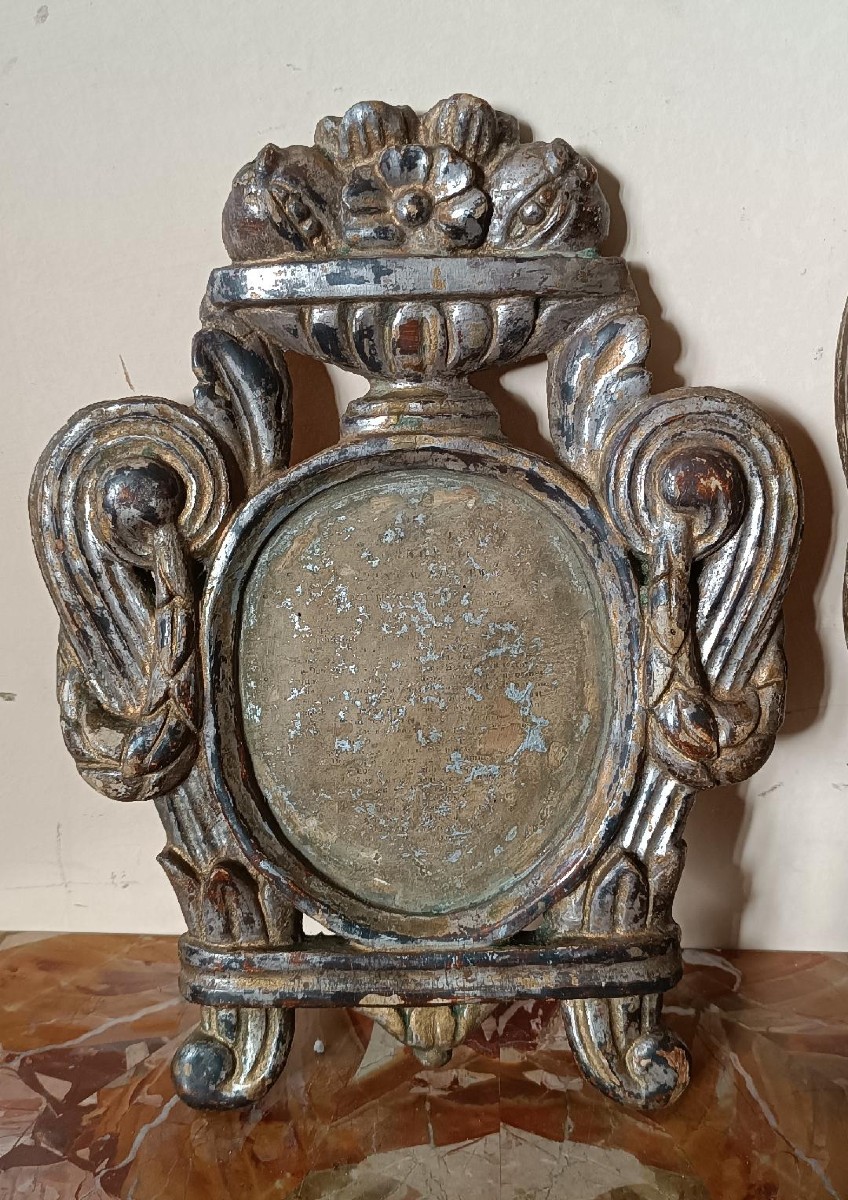 Trittico carteglorie , cornici XVIII secolo-photo-4