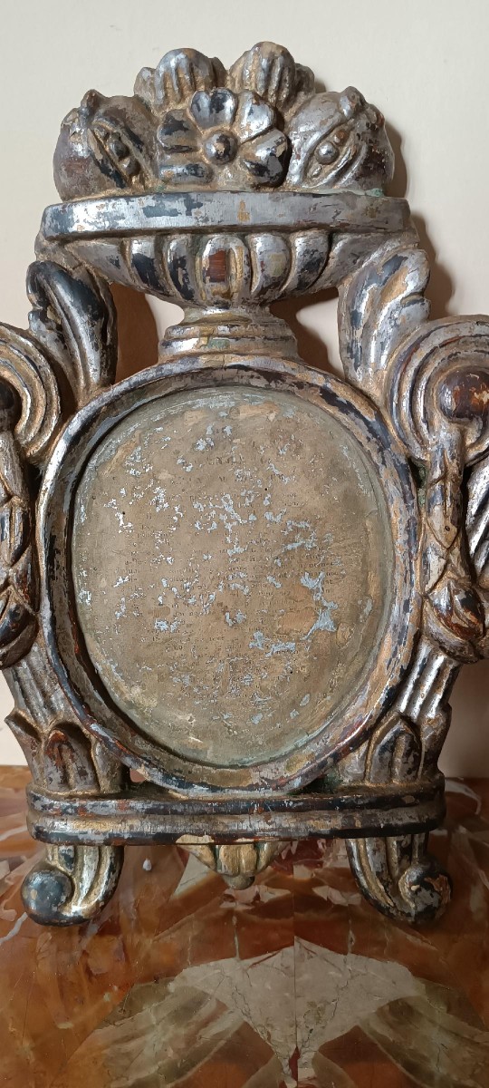 Trittico carteglorie , cornici XVIII secolo-photo-1