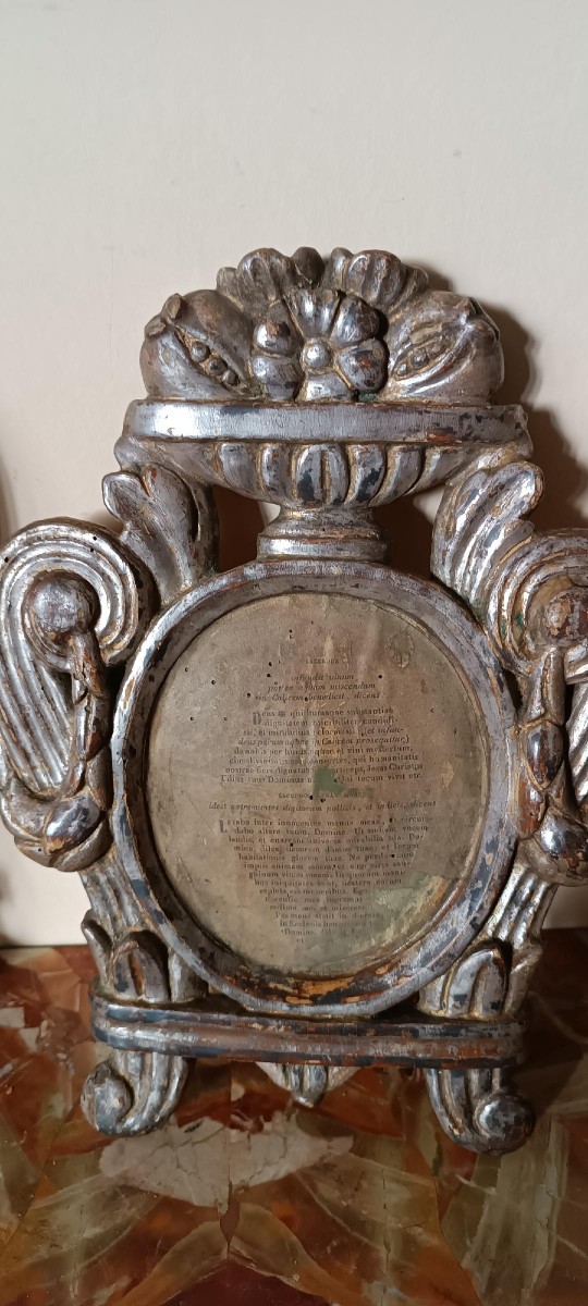 Trittico carteglorie , cornici XVIII secolo-photo-3