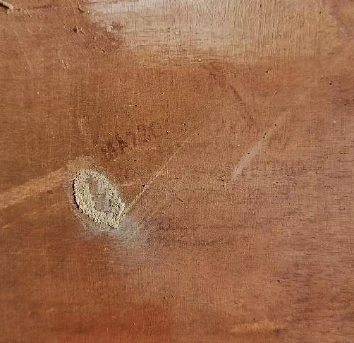 Dipinto fine 800 , olio su tavola impressionista-photo-1