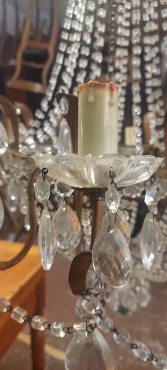 Lampadario a Mongolfiera Italia Ultimo Quarto XIX Secolo" -photo-2