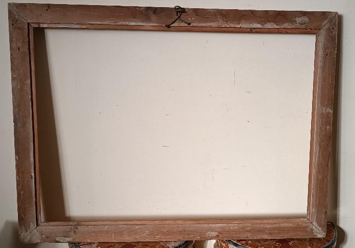 Antica cornice dorata Carlo X-photo-5