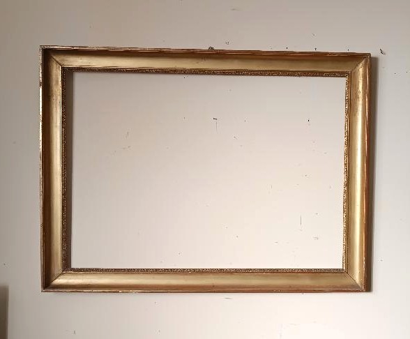 Antica cornice dorata Carlo X