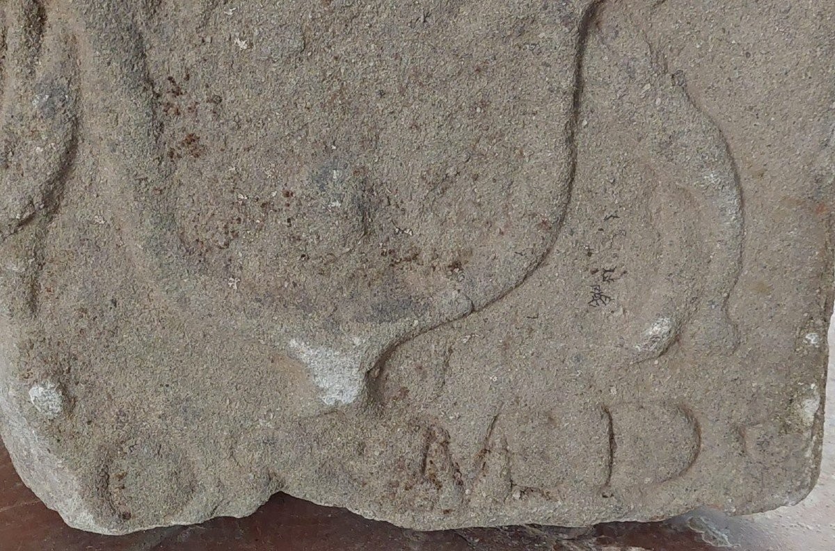 Stemma nobile  in pietra, prima metà del XVI secolo, Famiglia Este, Ducato di Ferrara Modena-photo-3