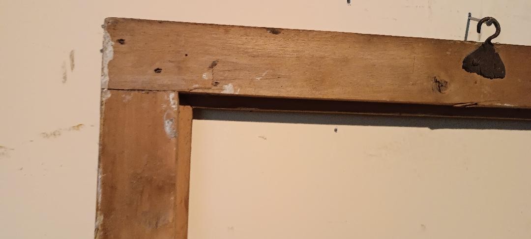 Antica cornice a cassetta italia prima meta' del 700-photo-2