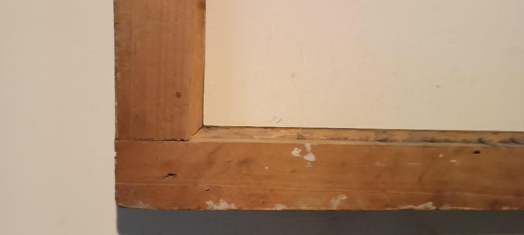 Antica cornice a cassetta italia prima meta' del 700-photo-3