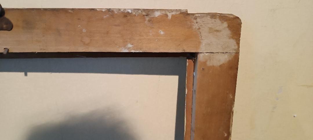 Antica cornice a cassetta italia prima meta' del 700-photo-6