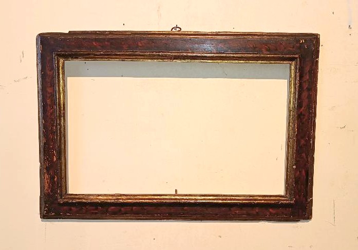 Antica cornice a cassetta italia prima meta' del 700