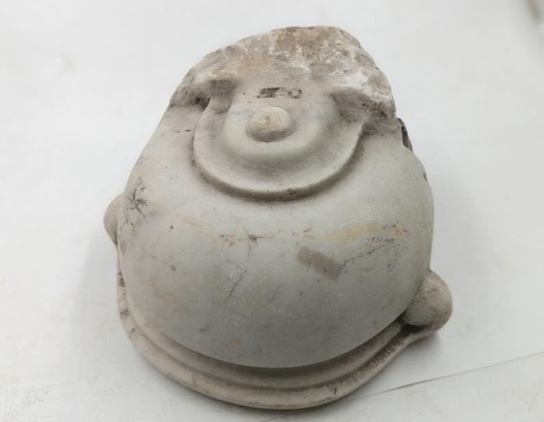 Acquasantiera in marmo carrara Toscana XVII secolo-photo-2