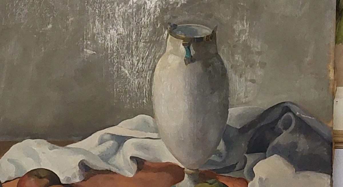 DIPINTO OLIO SU TELA EMMA CIONINi CIARDI VENEZIA 1879-1933-photo-4