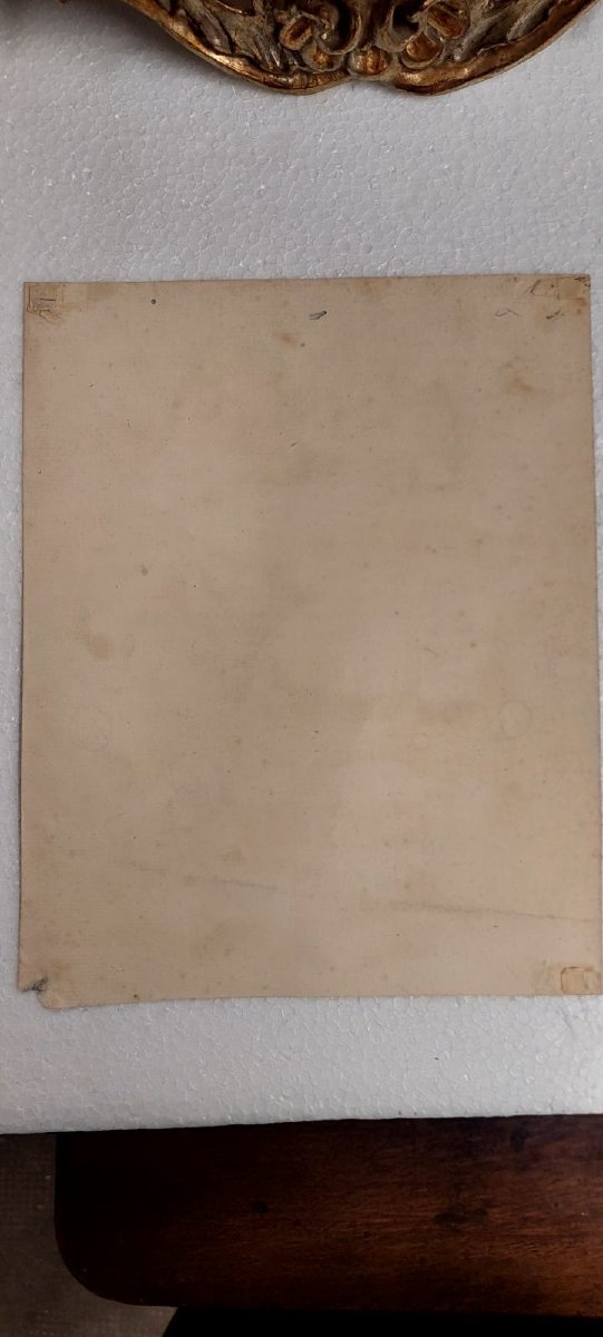 Autoritratto Jean Jacques de Boisseau 1796 Rara Impressione all'acquaforte  su carta vergata-photo-3