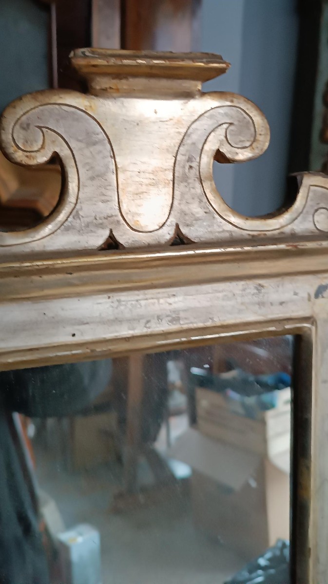 cornice antica specchio mecca XVIII secolo-photo-3