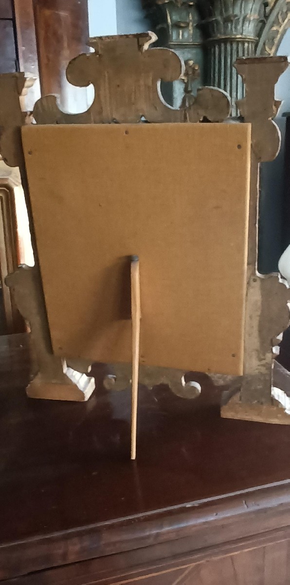 cornice antica specchio mecca XVIII secolo-photo-4