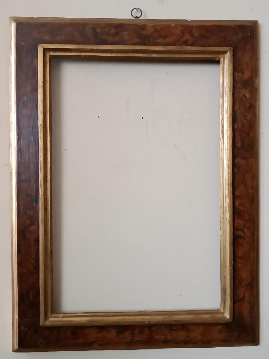 Antica cornice toscana XVIII secolo-photo-2