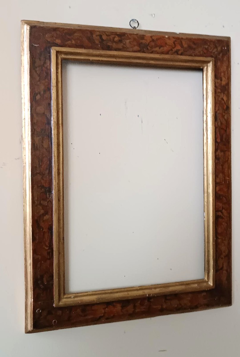 Antica cornice toscana XVIII secolo-photo-3