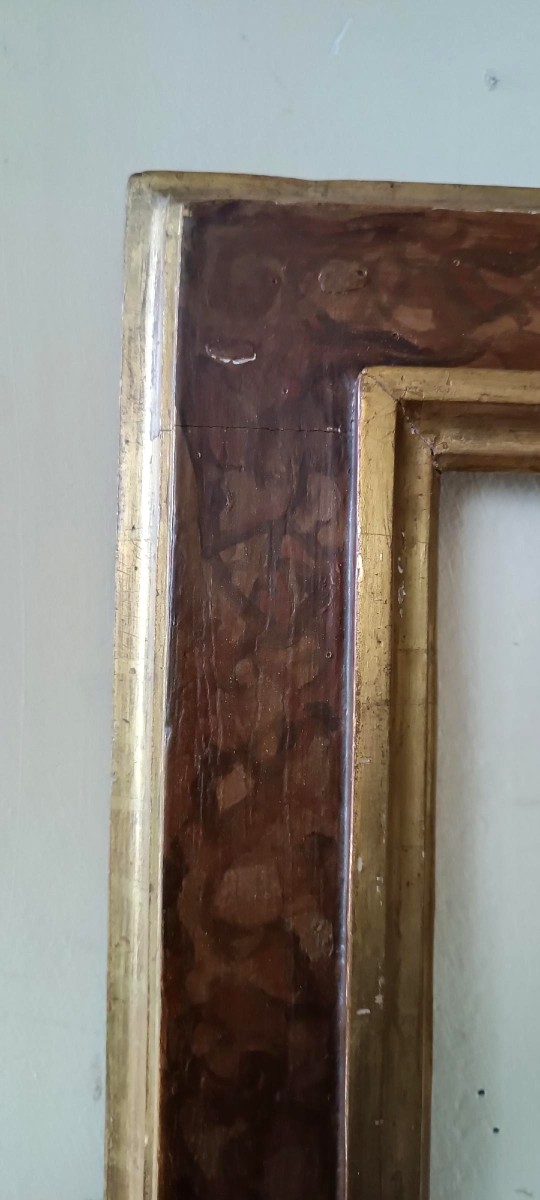 Antica cornice toscana XVIII secolo-photo-4