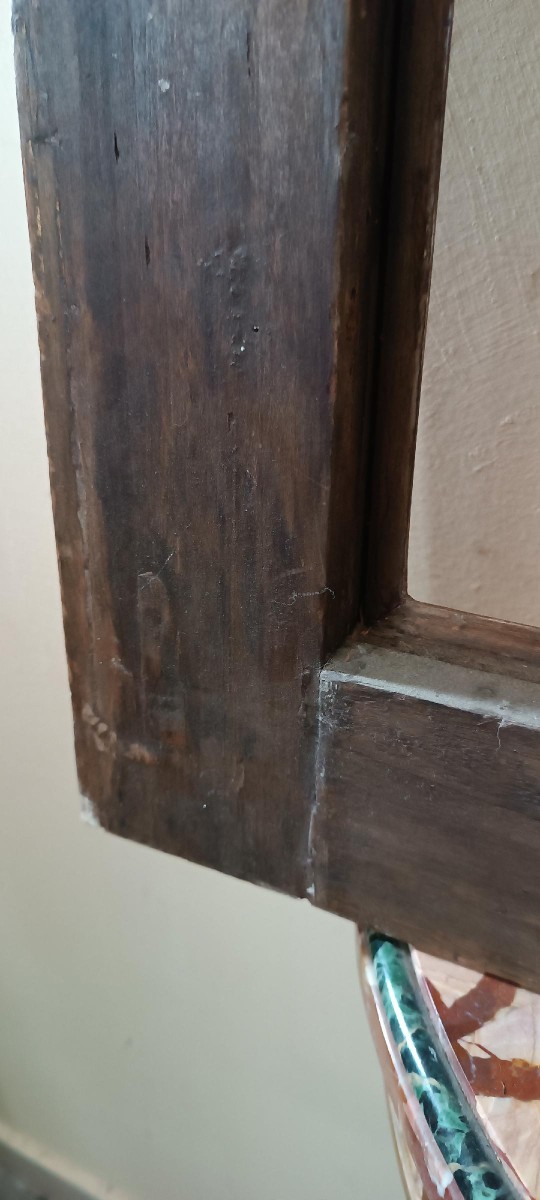 Antica cornice toscana XVIII secolo-photo-6