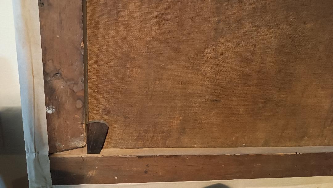 Scena Di Caccia - Dipinto Antico XVII Secolo Scuola Fiamminga -photo-4