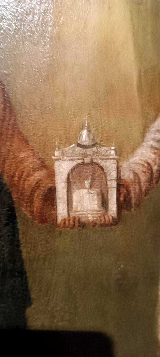 Dipinto su tavola ,Icona  antica San Pietro e paolo-photo-3