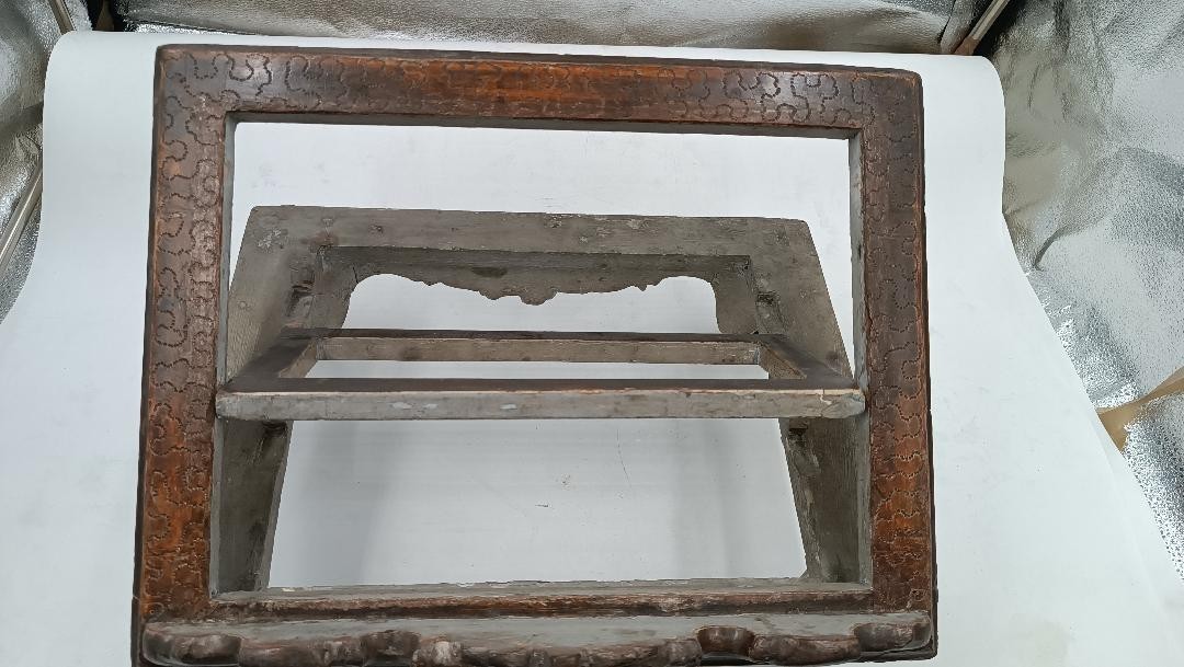 Leggio in legno argentato del XVIII secolo, Italia-photo-4