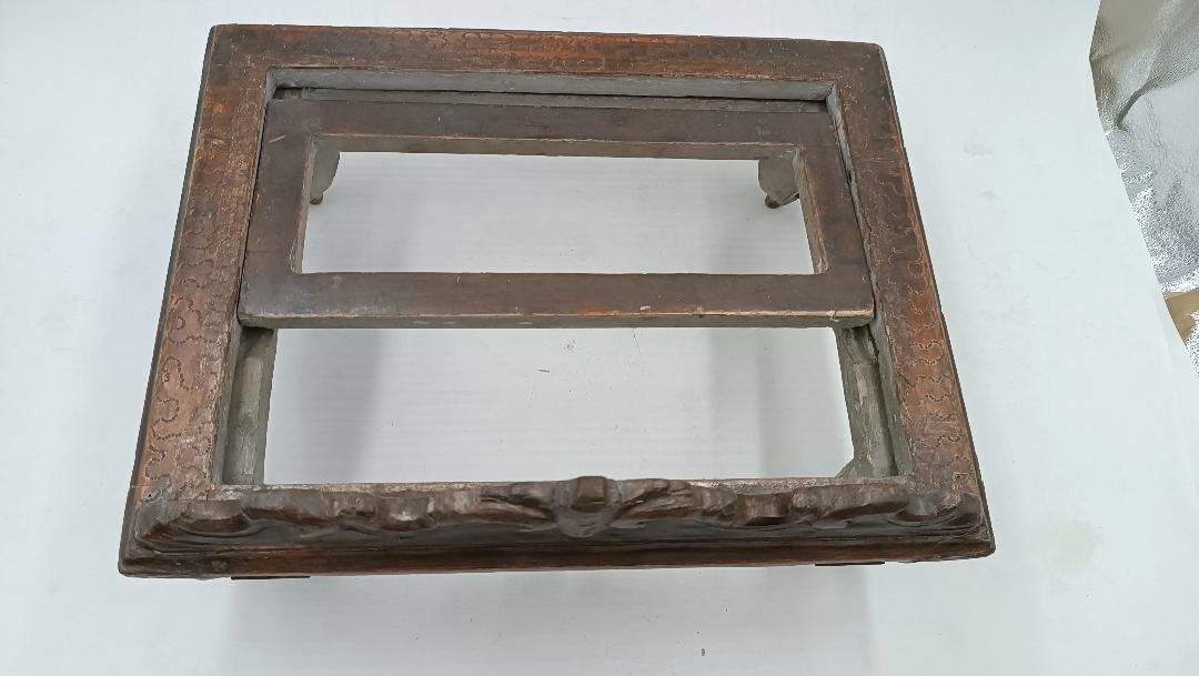 Leggio in legno argentato del XVIII secolo, Italia-photo-2