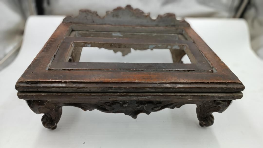 Leggio in legno argentato del XVIII secolo, Italia-photo-6