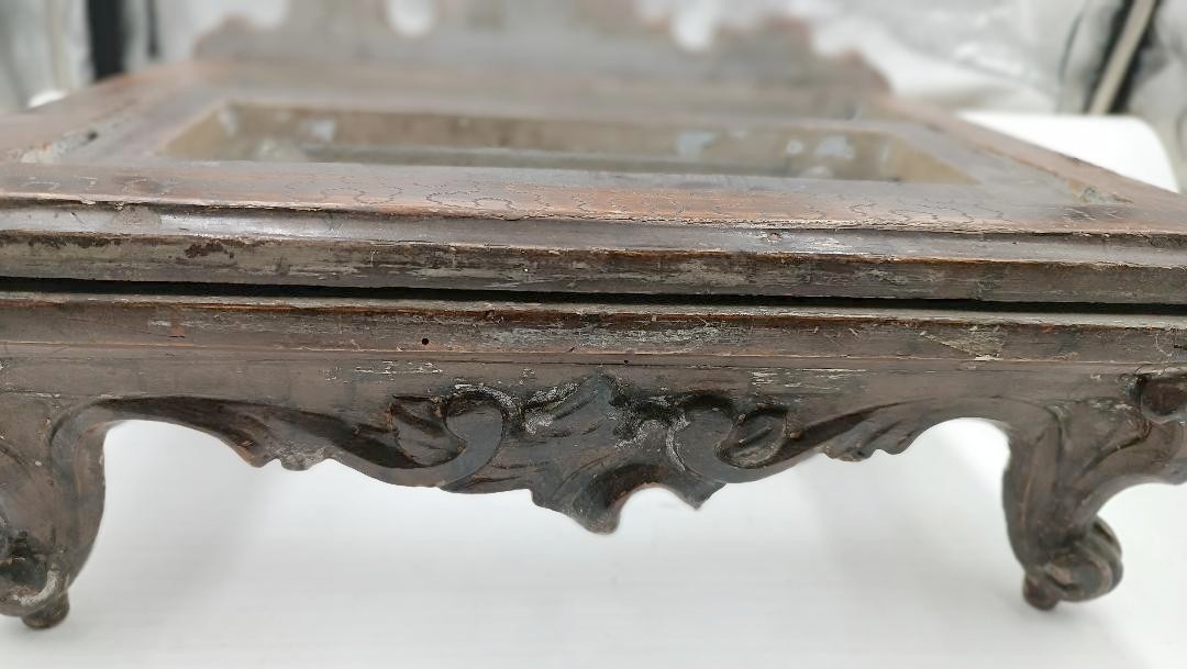 Leggio in legno argentato del XVIII secolo, Italia-photo-7