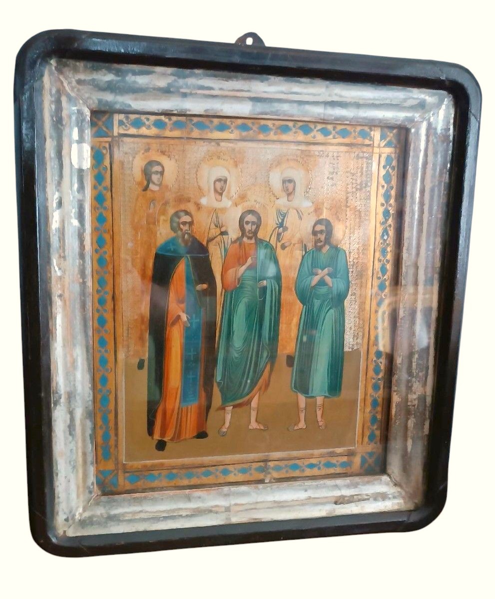 Antica icona russa, inizio XIX secolo