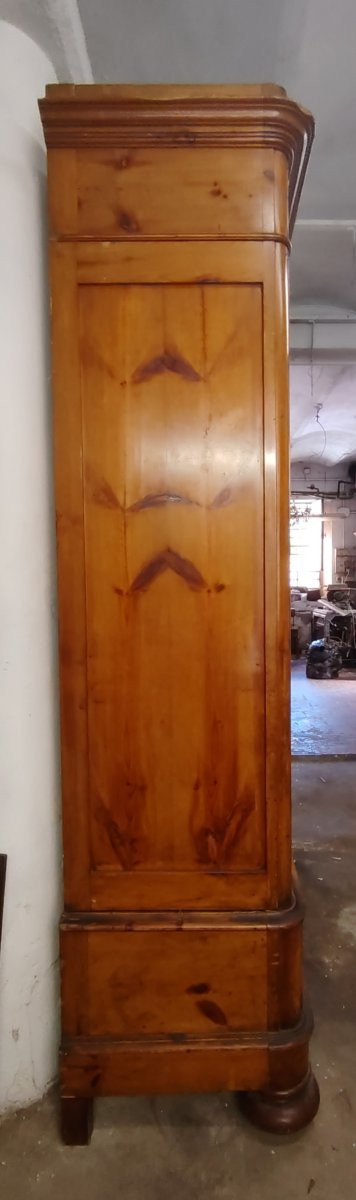 Grande armadio toscano in larice , XIX  secolo-photo-4