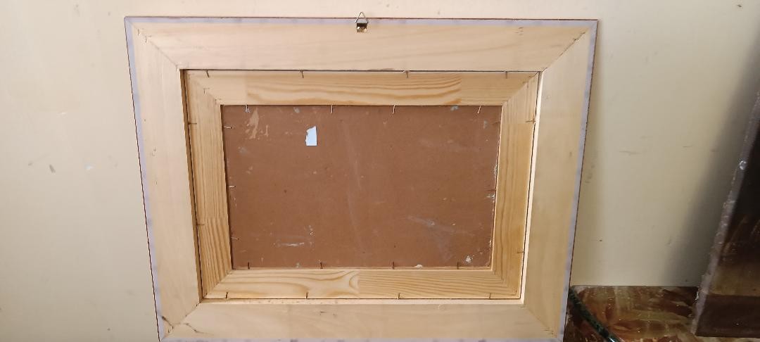 Dipinto ad olio su cartone, datato, non firmato, fine XIX secolo, scuola italiana.-photo-5