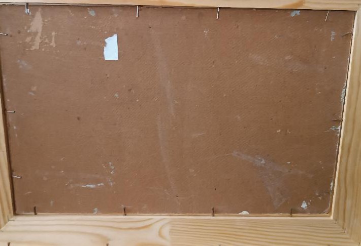 Dipinto ad olio su cartone, datato, non firmato, fine XIX secolo, scuola italiana.-photo-6