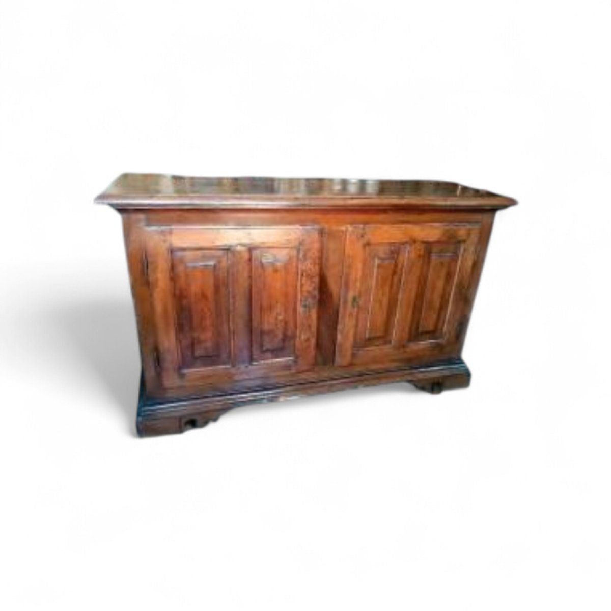 Grande credenza antica in noce italia settentrionale XVII secolo-photo-3