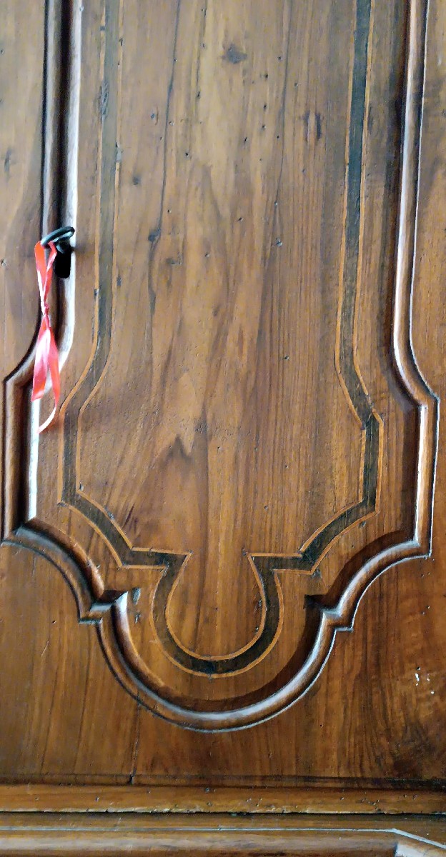 Antico mobile da sacrestia XVIII secolo-photo-3