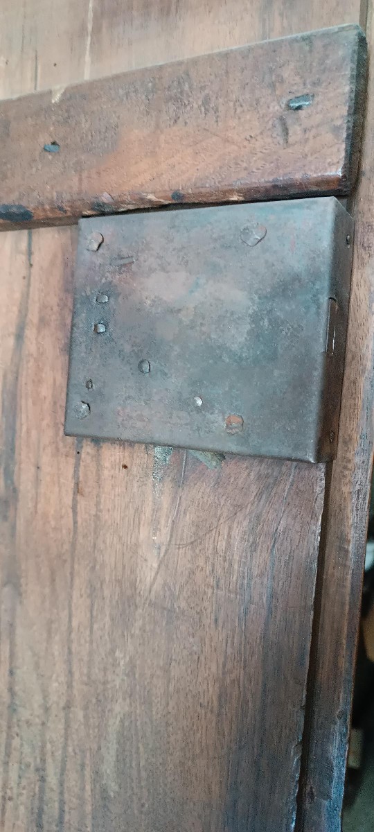 Antico mobile da sacrestia XVIII secolo-photo-7