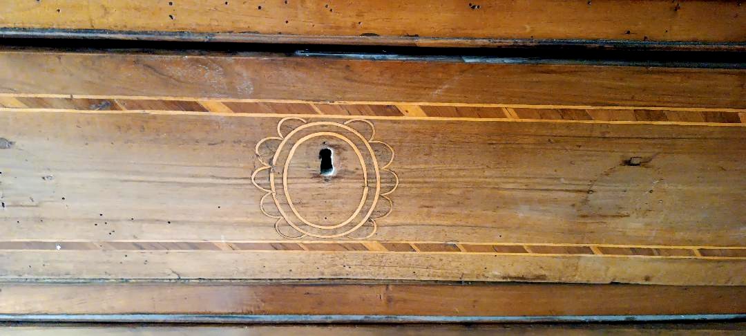 Antico mobile da sacrestia XVIII secolo-photo-8