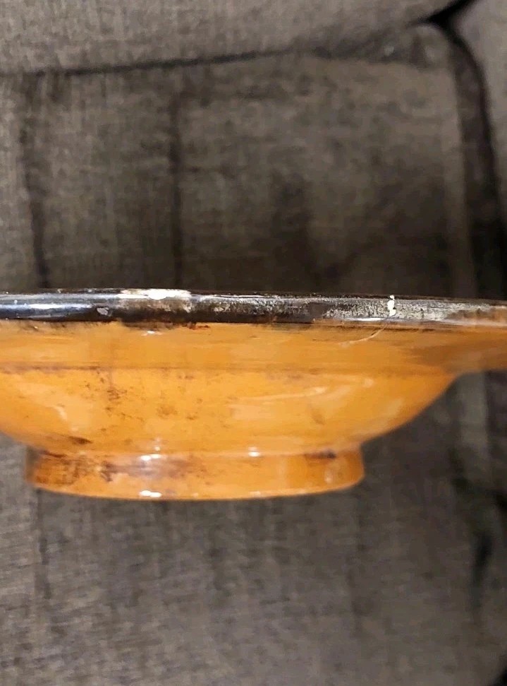 Piatto In Ceramica Graffito Uccelli Stilizzati Stile Pesaro Faenza Primi 900-photo-3