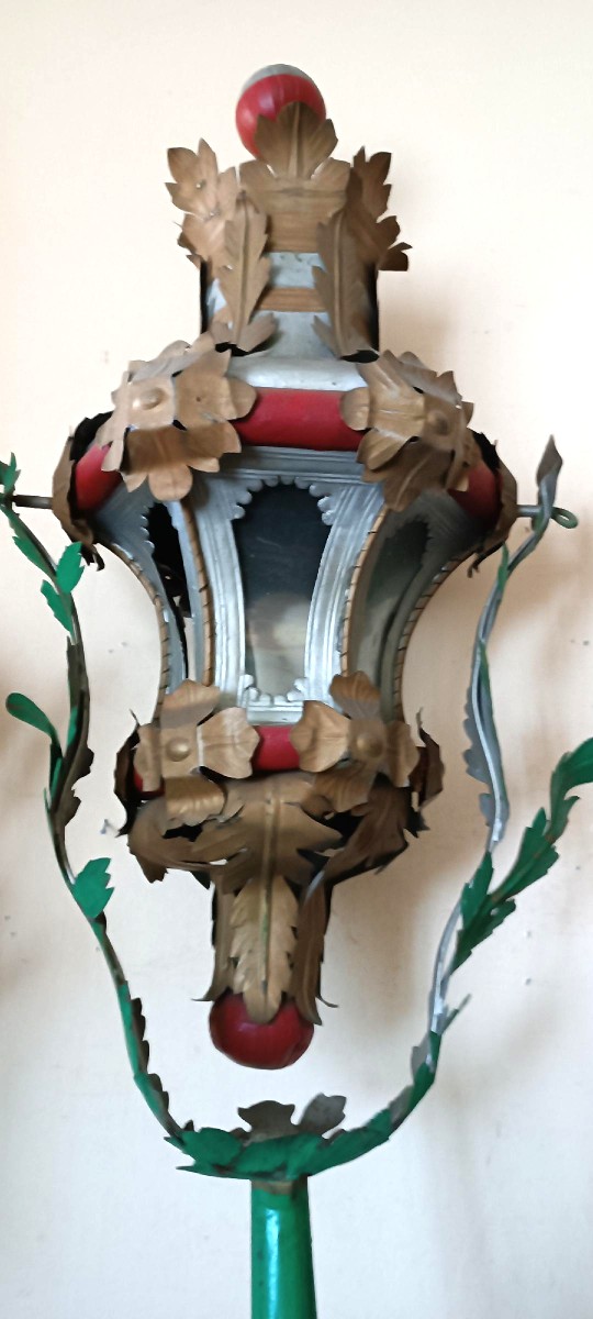 Coppia di lanterne inizi XIX secolo Toscana-photo-3