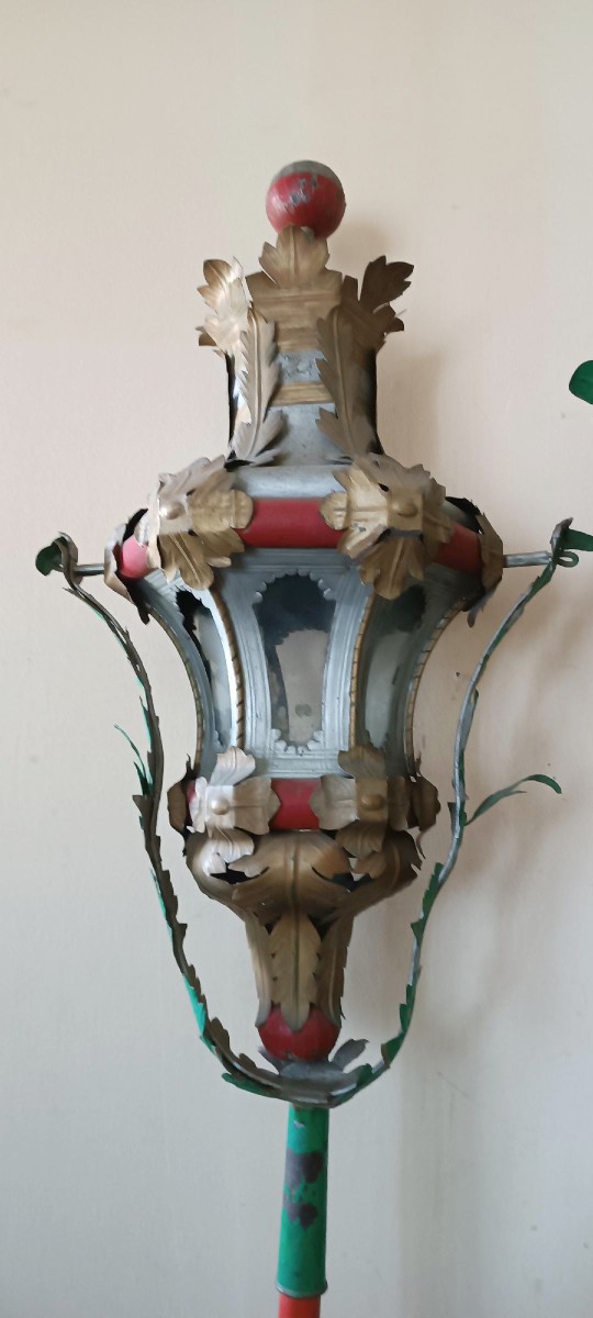 Coppia di lanterne inizi XIX secolo Toscana-photo-6