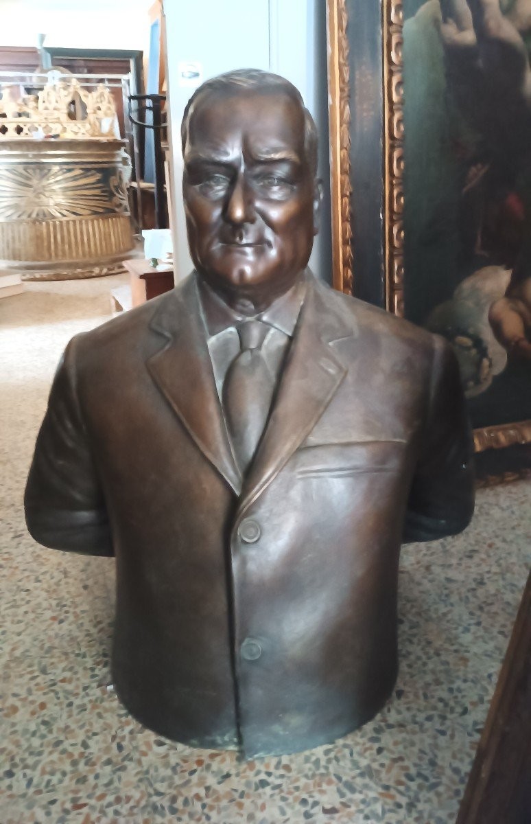 Grande scultura bronzo primi 900 fonderia marinelli firenze firmato 